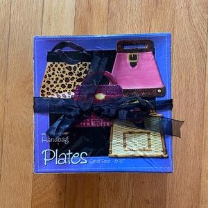 Adorable purse apologized plates.